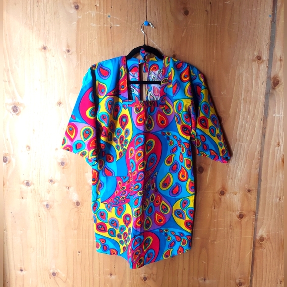 Design House Other - Design House Vintage Multicolor Smock Apron